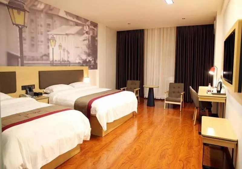 Thank Inn Chain Hotel Guangdong Heyuan Yuancheng District Heyuan Avenue North White Bailingtou Gaota