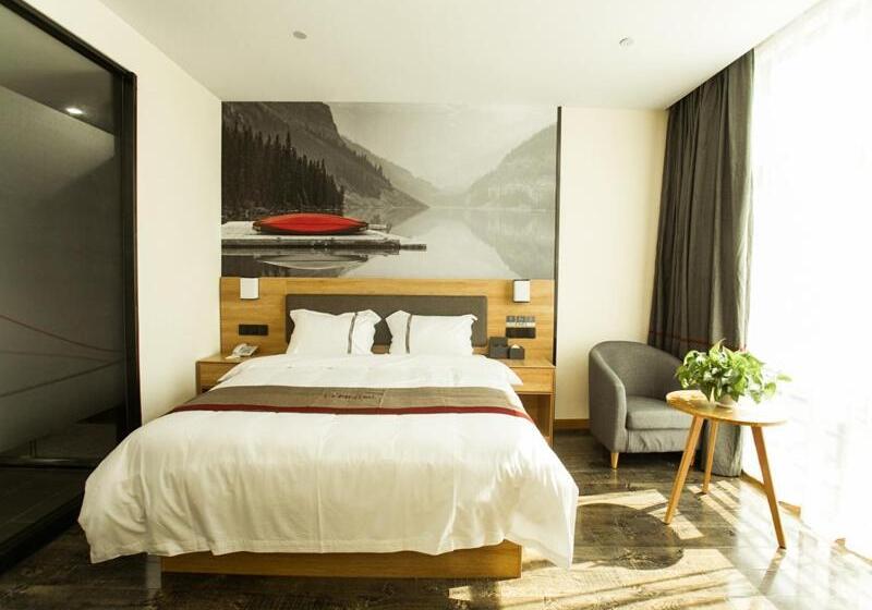 Thank Inn Chain Hotel Zhejiang Haining Chang An Town Hongyuan Flower City