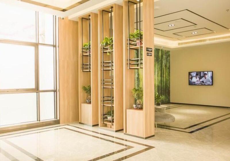 호텔 Greentree Inn Express Taizhou Jiangyan Hardware City