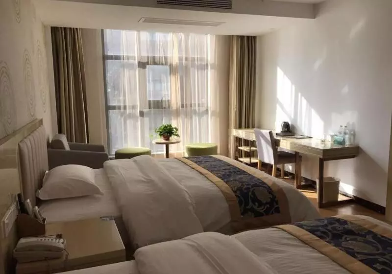 Hotelli Greentree Inn Jiangsu Suqian Sucheng District Weishanhu Road Business