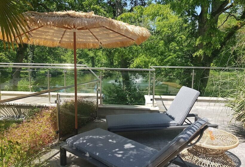 בית מלון כפרי Domaine De La Résidence Hôtel, Spa & Restaurant