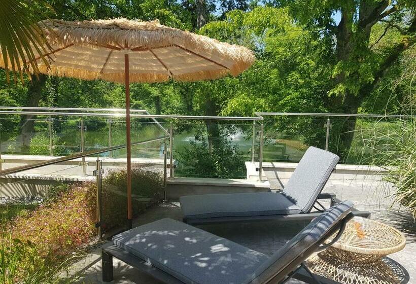 בית מלון כפרי Domaine De La Résidence Hôtel, Spa & Restaurant