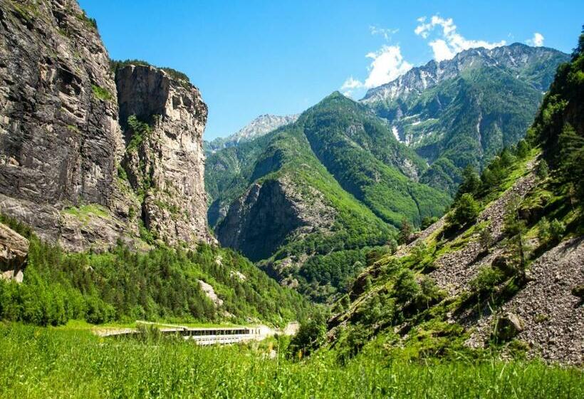 호텔 Pension Bellevue Gondo