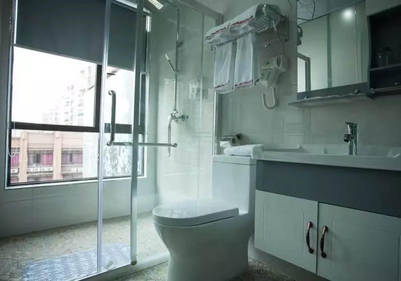 ホテル Shell Guangxi Fangchenggang Port Area Lotte Commercial Pedestrian Street