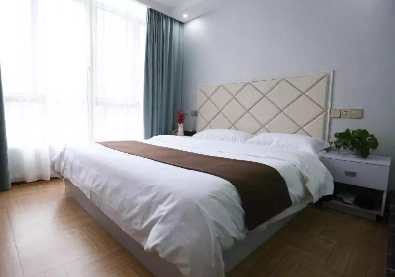 ホテル Shell Guangxi Fangchenggang Port Area Lotte Commercial Pedestrian Street