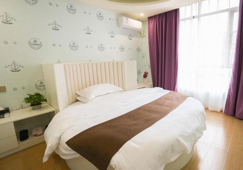 호텔 Shell Guangxi Fangchenggang Port Area Lotte Commercial Pedestrian Street