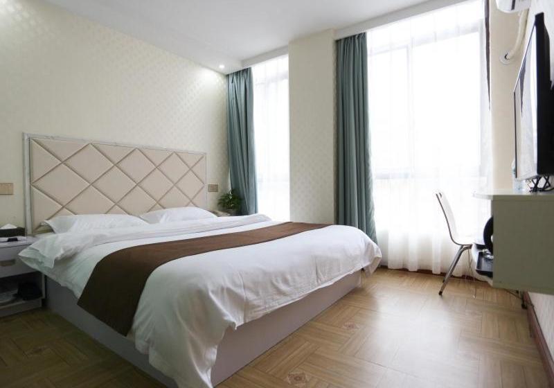 호텔 Shell Guangxi Fangchenggang Port Area Lotte Commercial Pedestrian Street