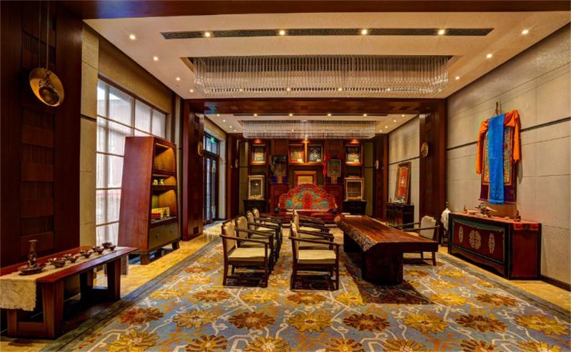 Chengdu Tibetan Hotel Free Welcome Tibetan Tea