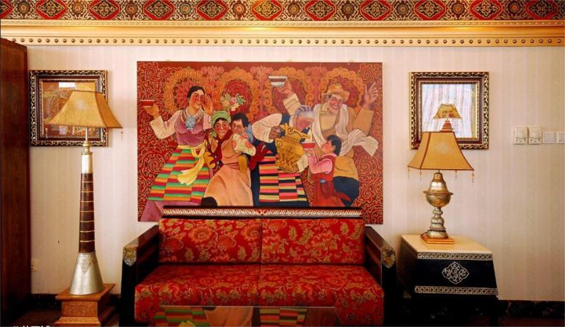 Chengdu Tibetan Hotel Free Welcome Tibetan Tea