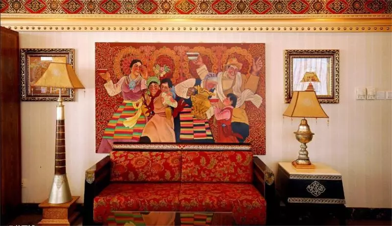 Chengdu Tibetan Hotel Free Welcome Tibetan Tea