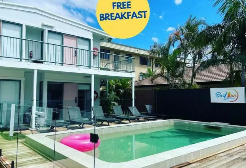 ユースホステル Surf Inn Boutique Backpackers   Free Breakfast