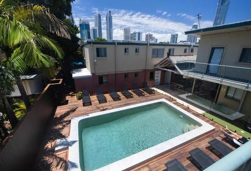 ユースホステル Surf Inn Boutique Backpackers   Free Breakfast