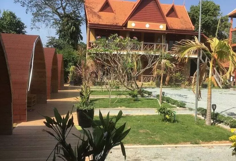 هتل Flower Garden Cabin