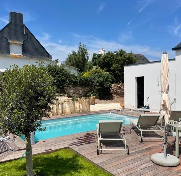 پانسیون Villa Mané Lann Maison D Hôtes & Spa