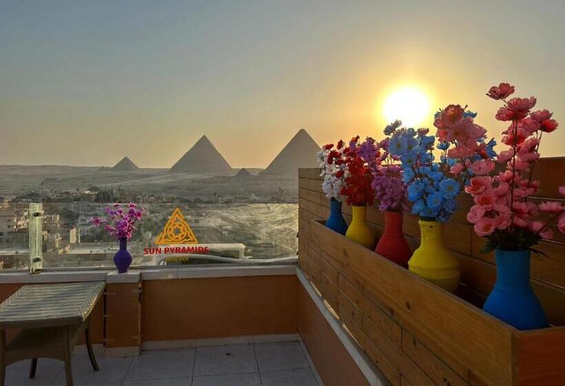 Full Pyramids View Apartment With Balcony For 8 P