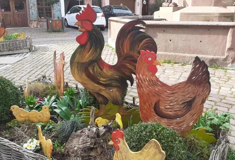 Aamiaismajoitus (B&B) Aux Pieds Des Vignes