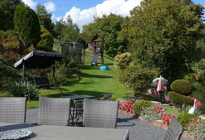 Captivating Apartment In Lichtenhain With Pond