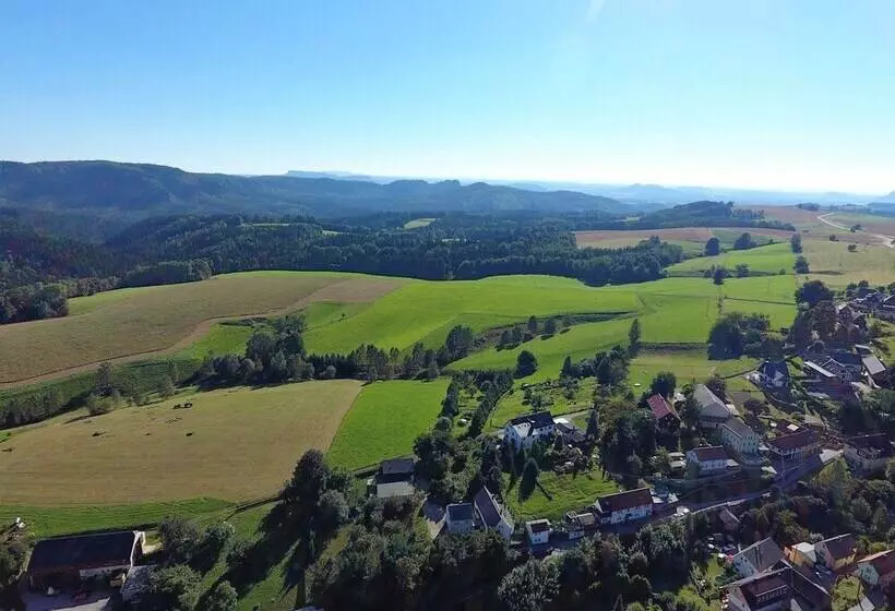 Captivating Apartment In Lichtenhain With Pond