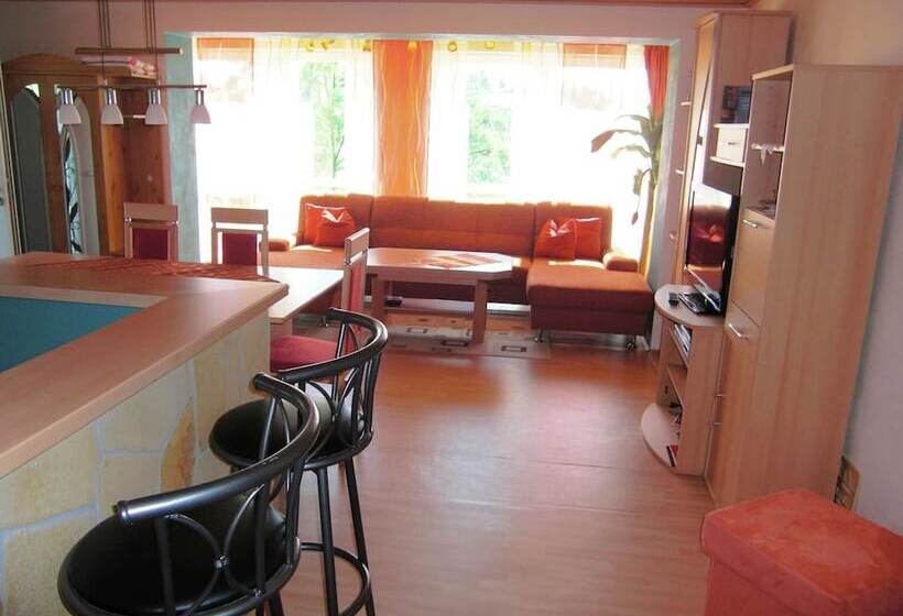 Captivating Apartment In Lichtenhain With Pond