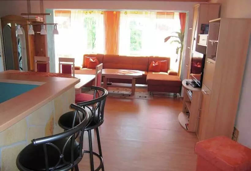 Captivating Apartment In Lichtenhain With Pond