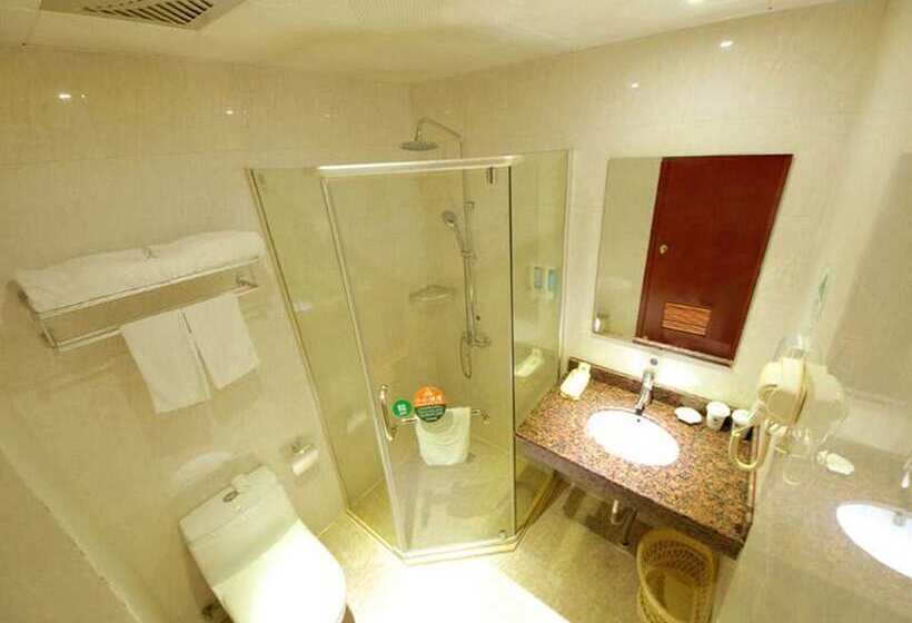 Отель Greentree Inn Jiangsu Taizhou Jingjiang Bus Station Express