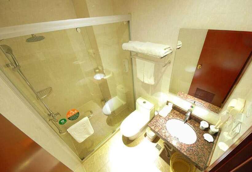 Отель Greentree Inn Jiangsu Taizhou Jingjiang Bus Station Express