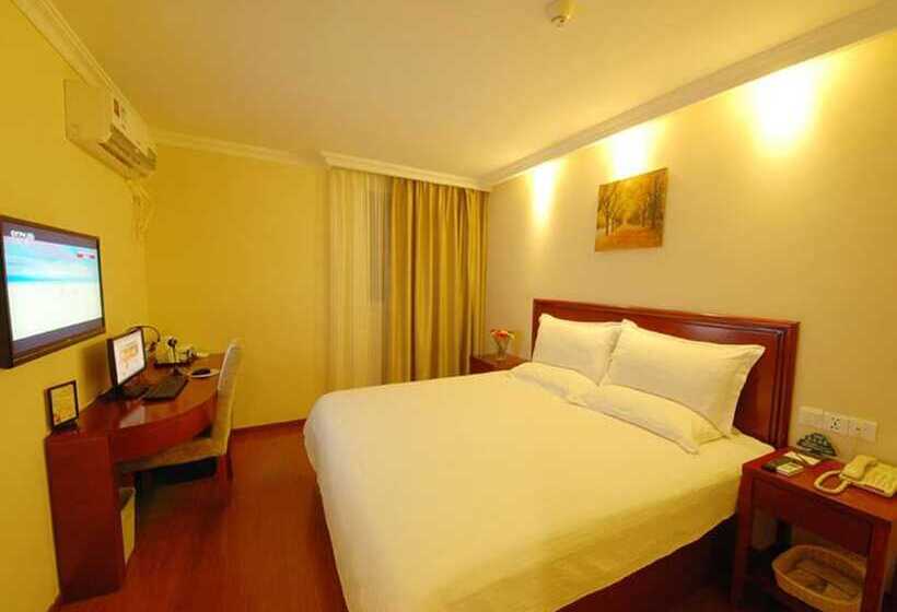 Отель Greentree Inn Jiangsu Taizhou Jingjiang Bus Station Express