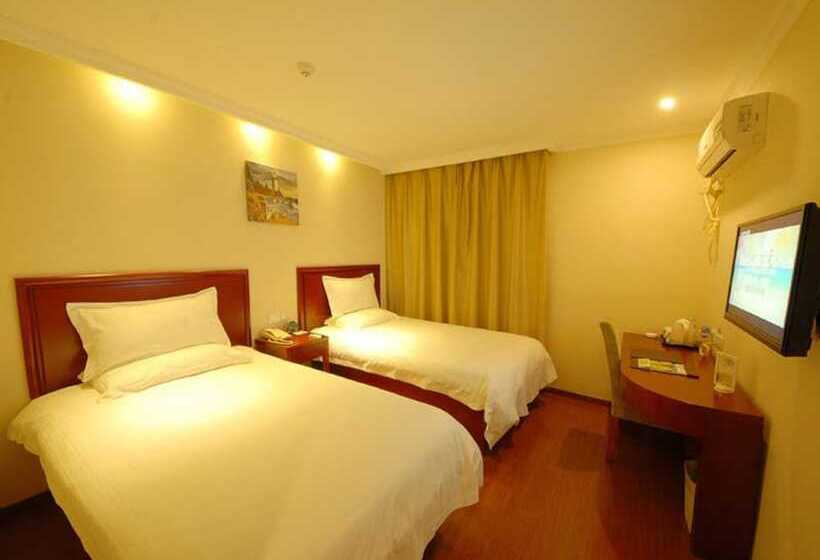 Отель Greentree Inn Jiangsu Taizhou Jingjiang Bus Station Express
