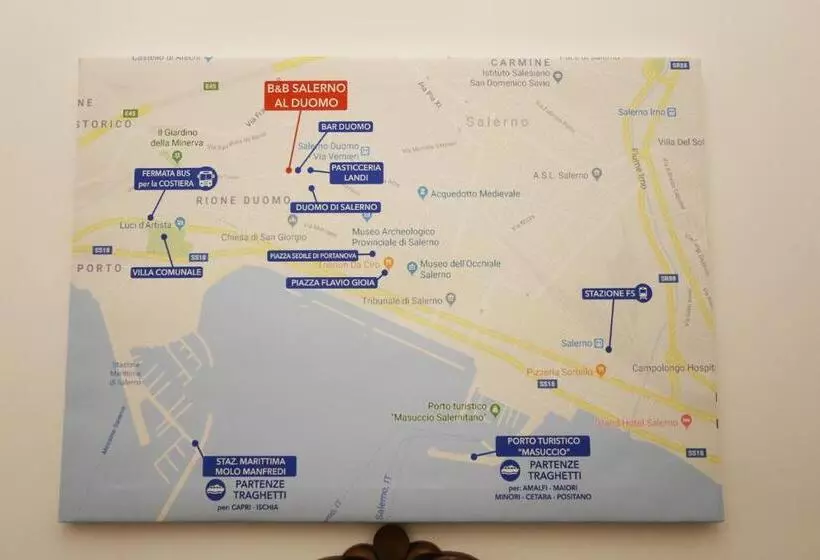 پانسیون B&b Salerno Al Duomo