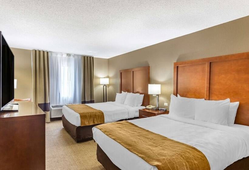 בית מלון כפרי Comfort Inn Gurnee Near Six Flags