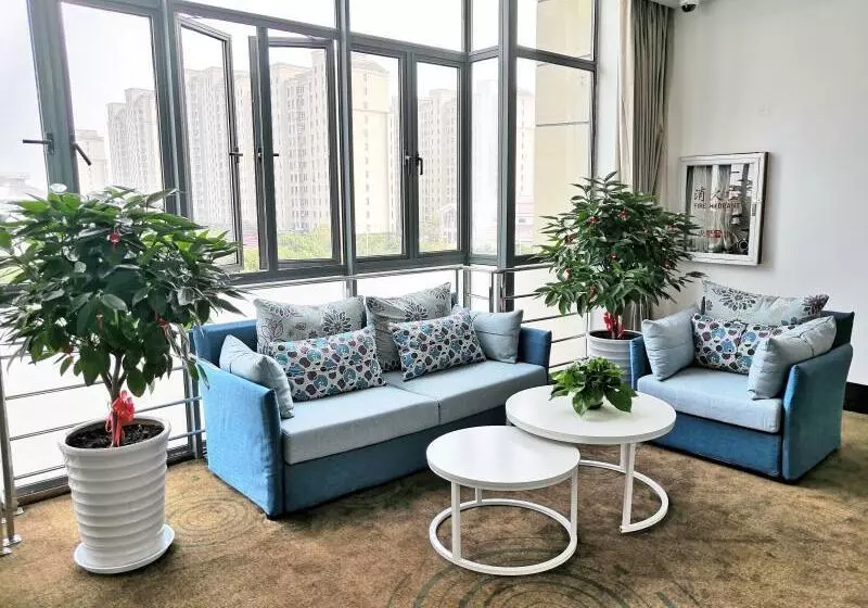 هتل Greentree Inn Shanghai Jinshan District Wanda Plaza Longhao Road Express