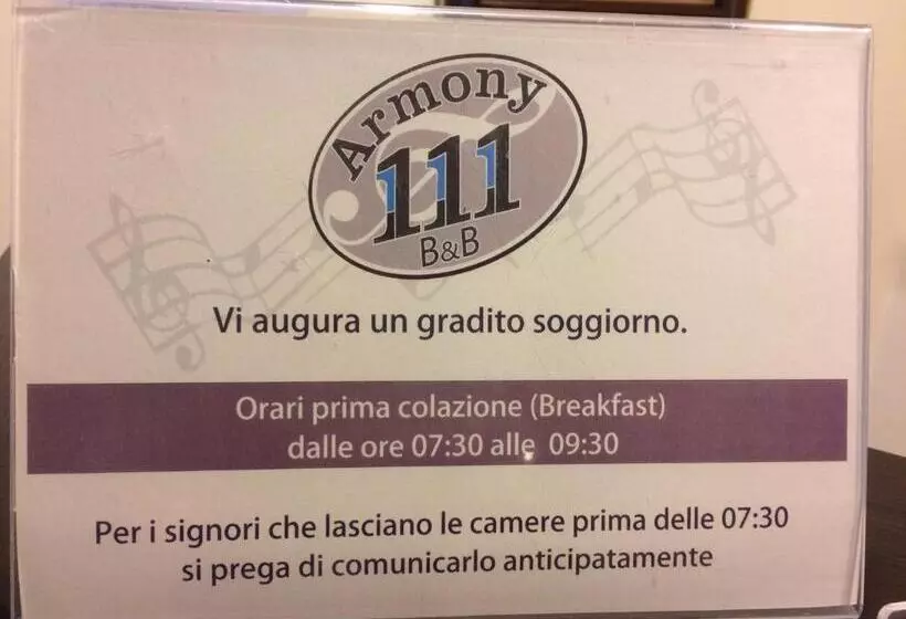 B&b Armony 111
