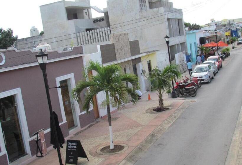 Пансион Casa Del Solar Centro Cozumel Wifi Gratuito Fibra óptica 200 Mbps