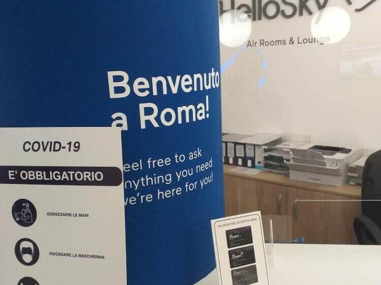 酒店 Air Rooms Rome Airport By Hellosky