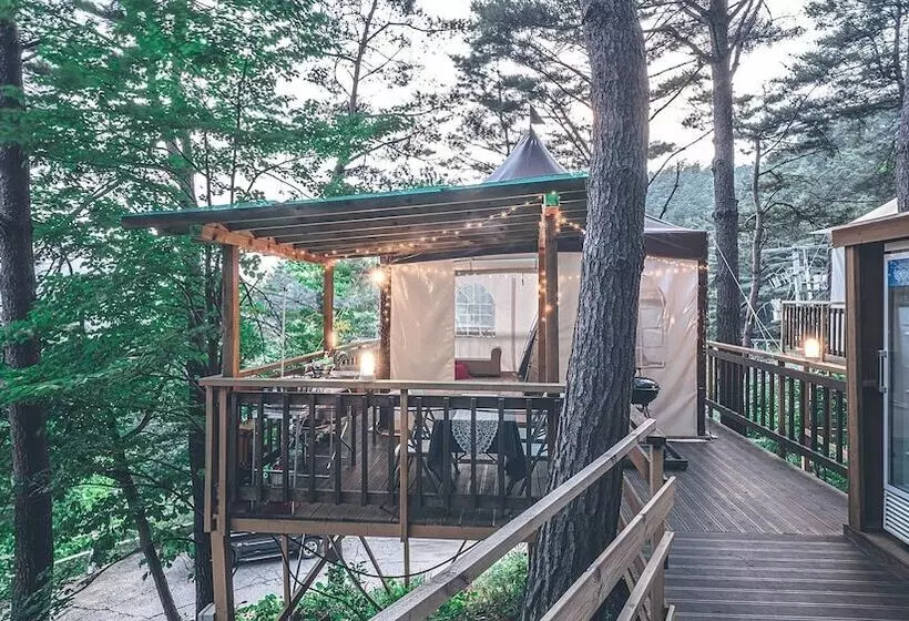 Hotelli Couplestar In Forest Glamping