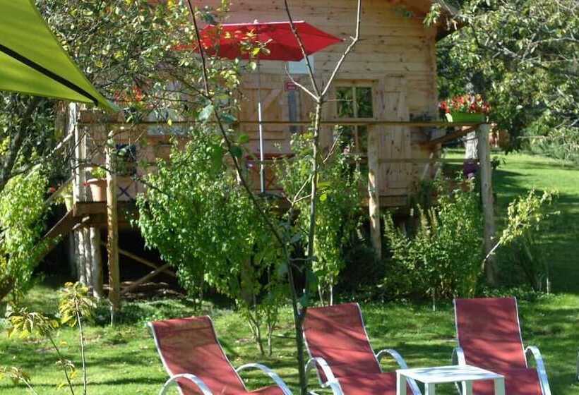 膳宿费 Chalet Chataigne Etapeboisee