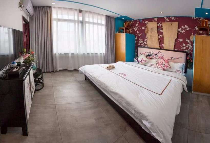 펜션 Xiamen Feisu Honglou Seaview Garden