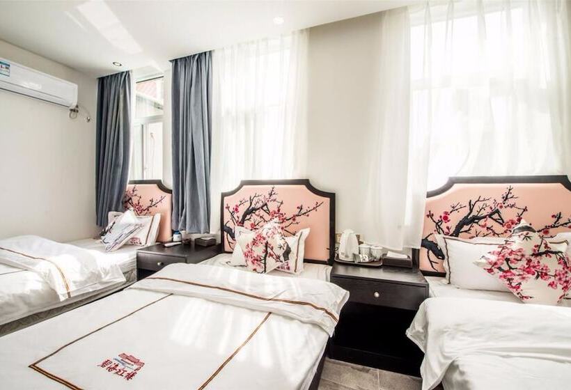 펜션 Xiamen Feisu Honglou Seaview Garden