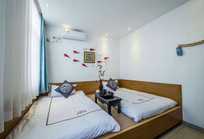 펜션 Xiamen Feisu Honglou Seaview Garden