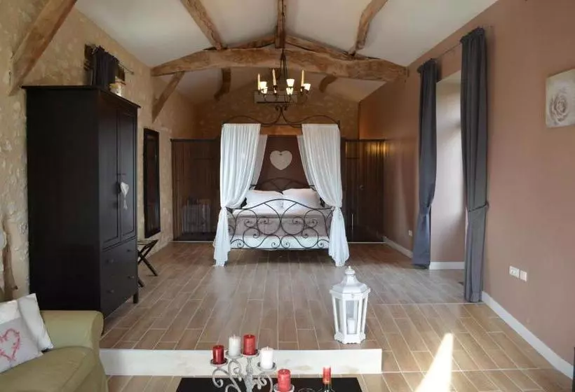 Aamiaismajoitus (B&B) Domaine Les Jourdis