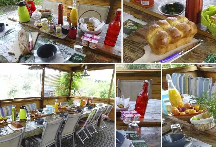 ベッドアンドブレックファースト Les Chalets D Hôtes Esprit Nature