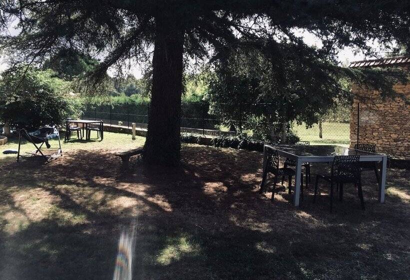 פונדק Auberge Du Relais D Auniac Hotel Bar Restaurant Piscine