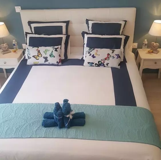 ペンション Notre Bastide Maison Et Table D Hôtes Sur Réservation, Piscine, Climatisation, Jacuzzi, Prise Pour V