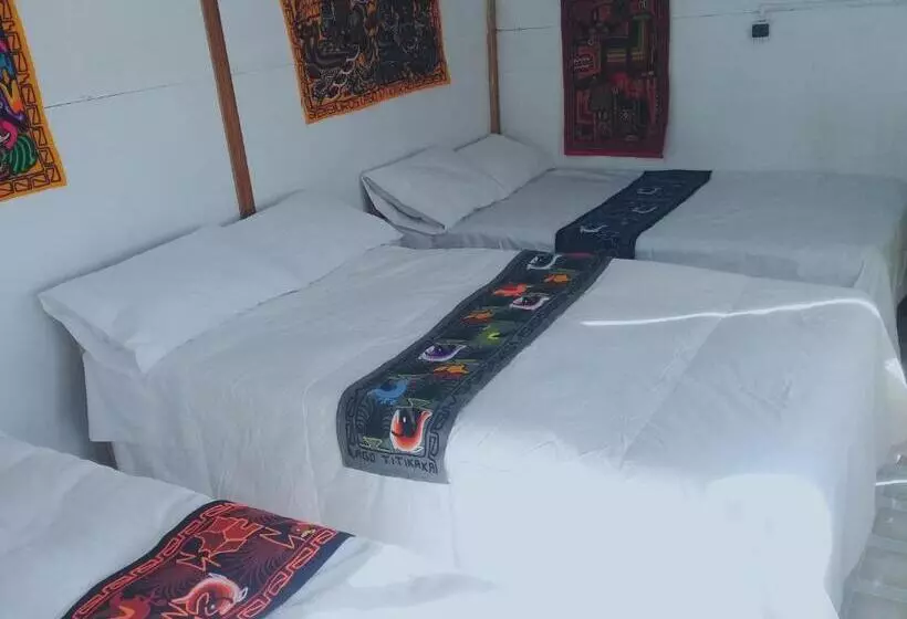 پانسیون Room In Lodge Uros Suma Jakaa Lodge Titicaca Experience