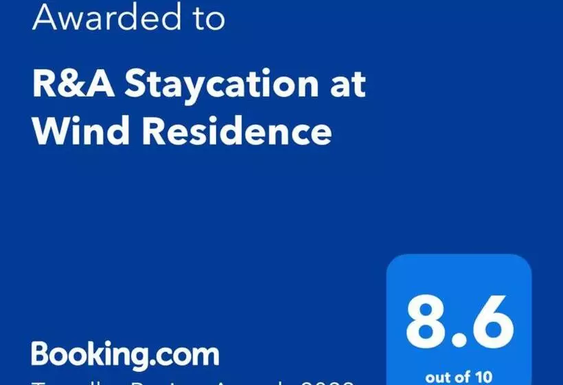 R&a Staycation At Wind Residence
