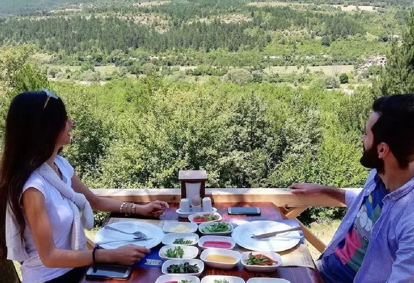 Hotelli Mengen Cam Pinari Doga Evleri & Restaurant
