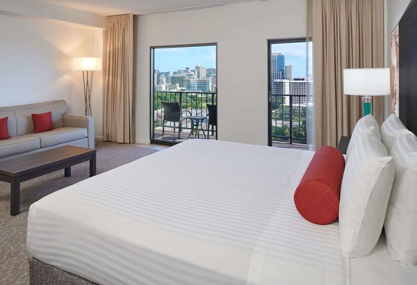 בית מלון כפרי Aqua Palms Waikiki