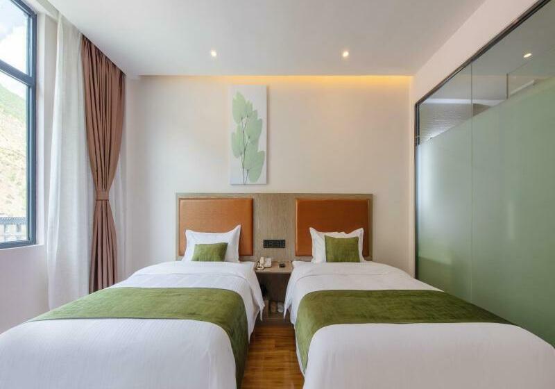 فندق Greentree Inn Ganzi Daochengzhou Scenic Area