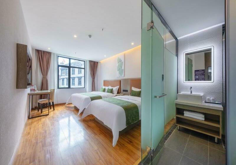 فندق Greentree Inn Ganzi Daochengzhou Scenic Area