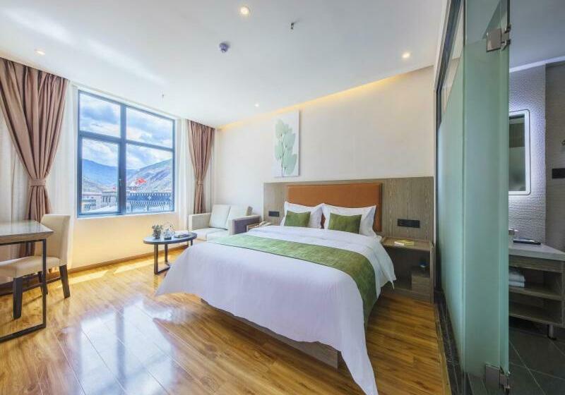 فندق Greentree Inn Ganzi Daochengzhou Scenic Area